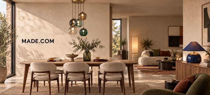 MADE.COM Lighting Is Now Available at Amos Lighting + Home