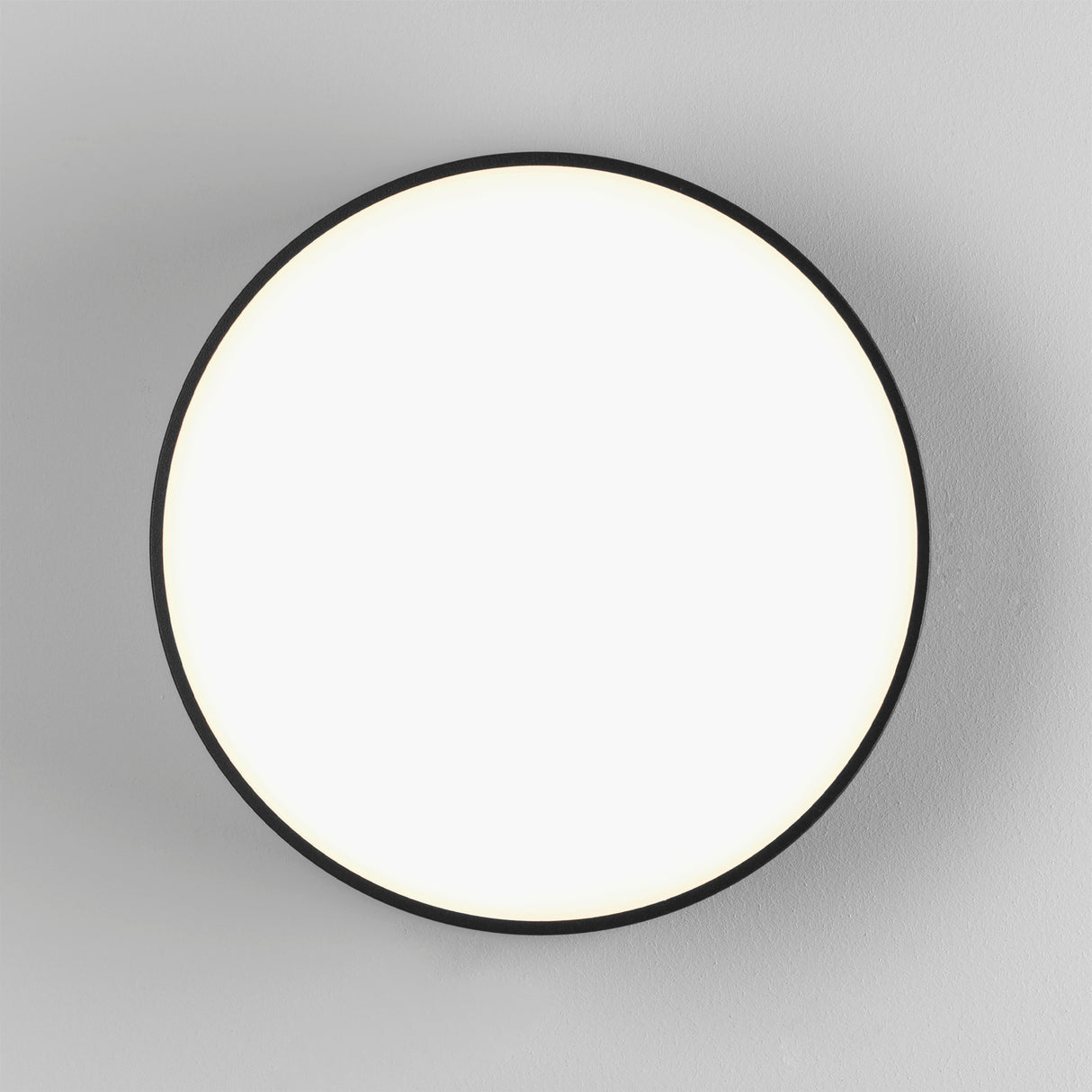 Astro Kea 250 Round Textured Black Outdoor Wall/Ceiling