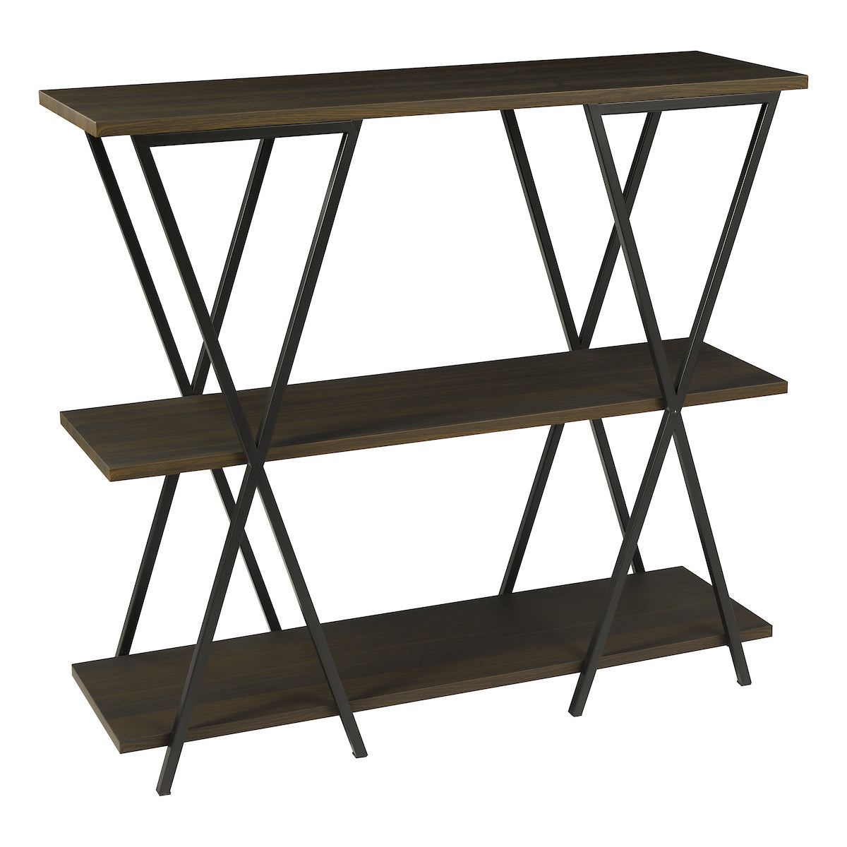 Dar Odart Shelves Mocha Effect and Matt Black