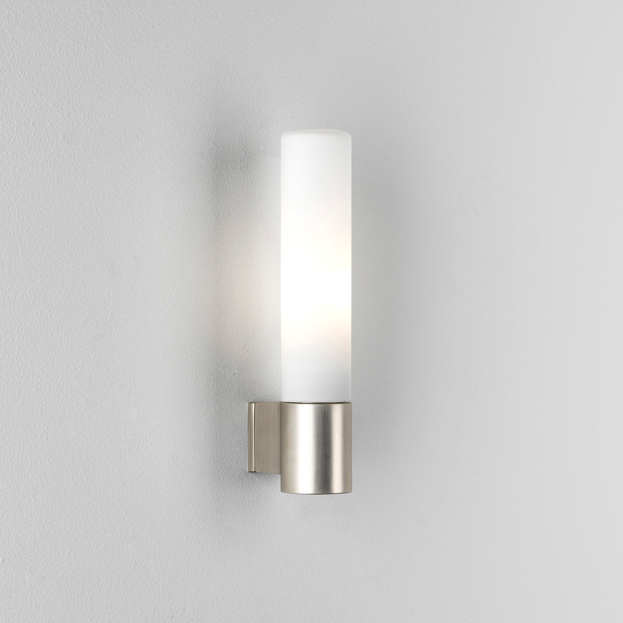Astro Bari Matt Nickel Bathroom Wall Light