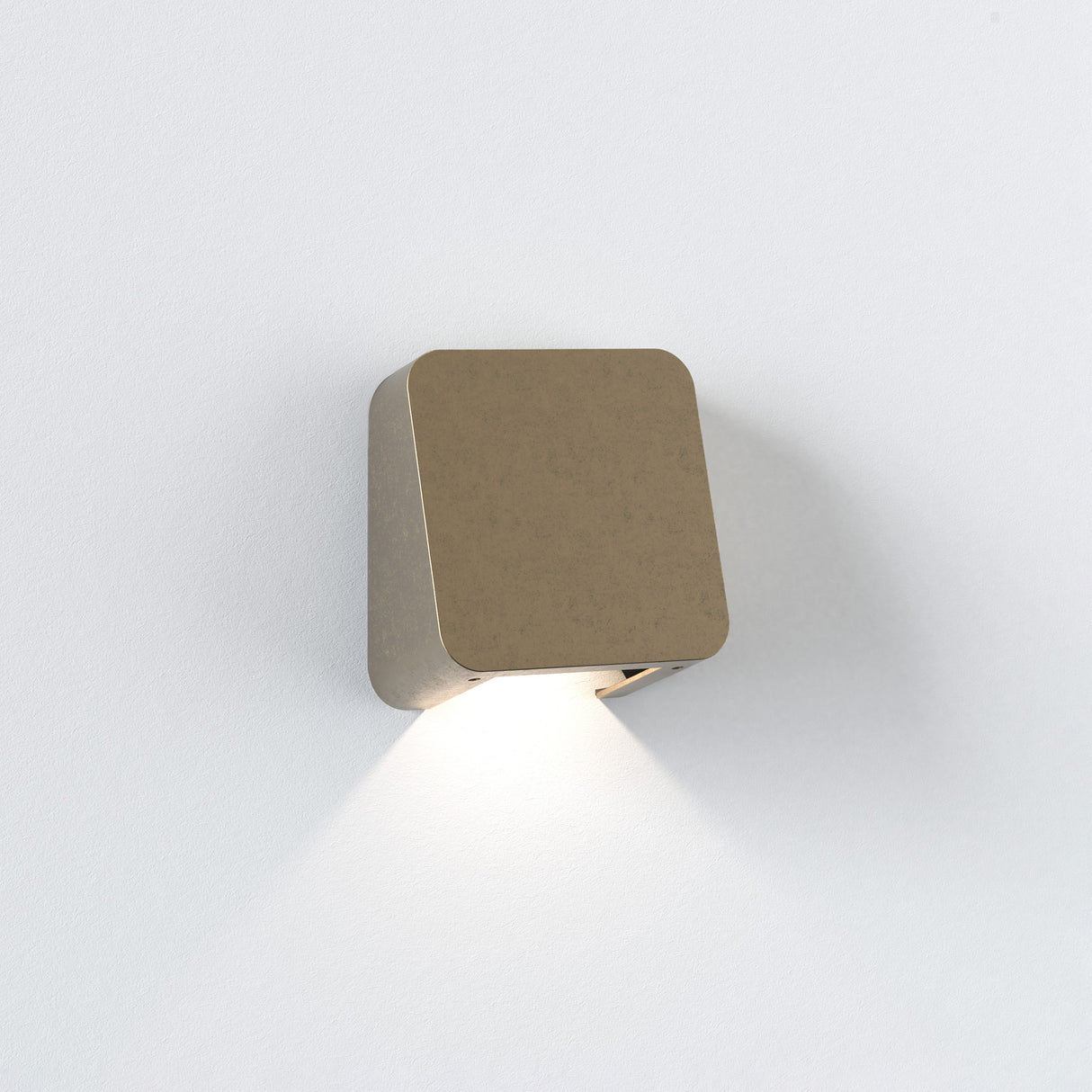 Astro Incline Single Solid Brass Outdoor Marker Light