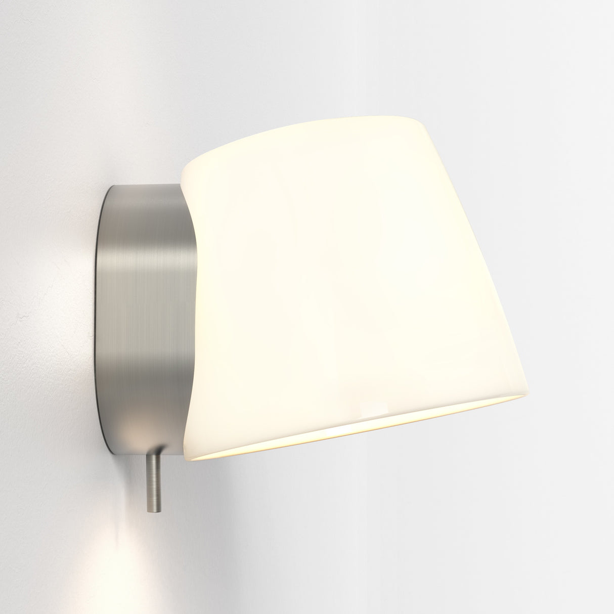 Astro Imari Fixed Wall Matt Nickel Interior Wall Light