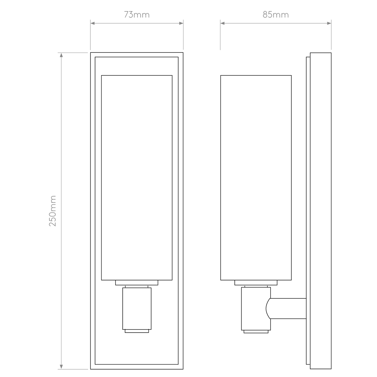 Astro Verona Polished Chrome Bathroom Wall Light