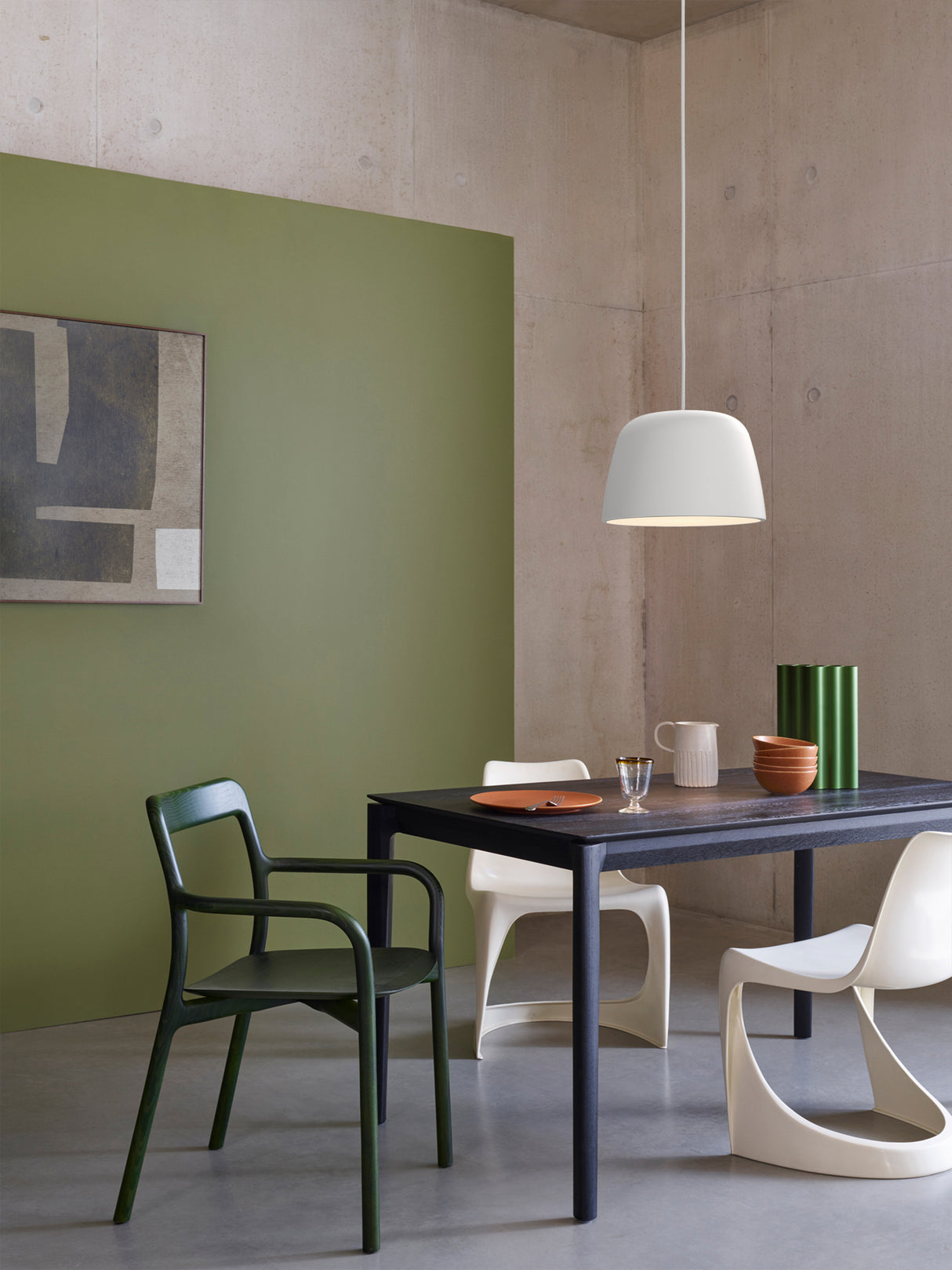 Astro Taiko Pendant 300 Matt White Interior Pendant Light