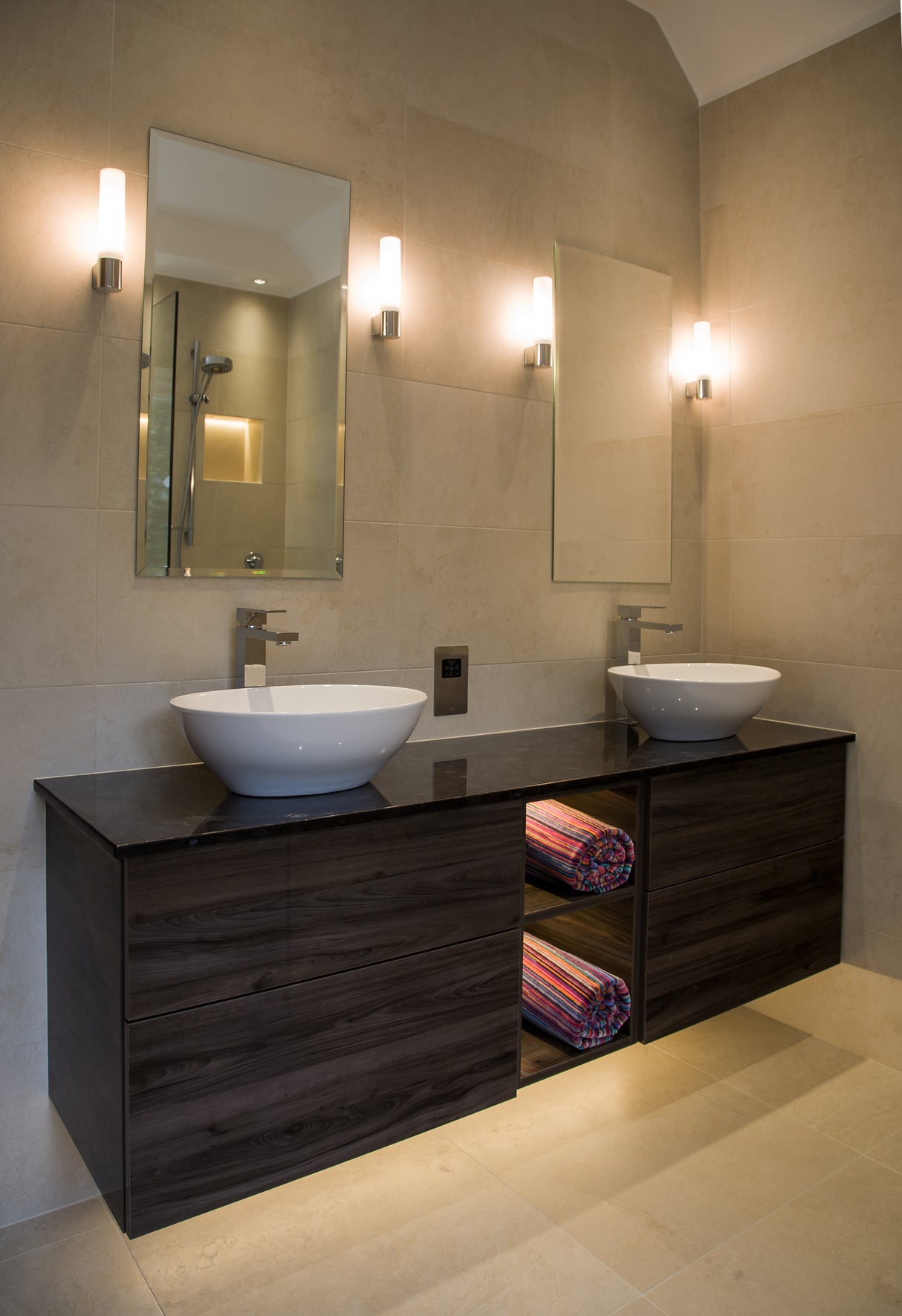 Astro Bari Polished Chrome Bathroom Wall Light