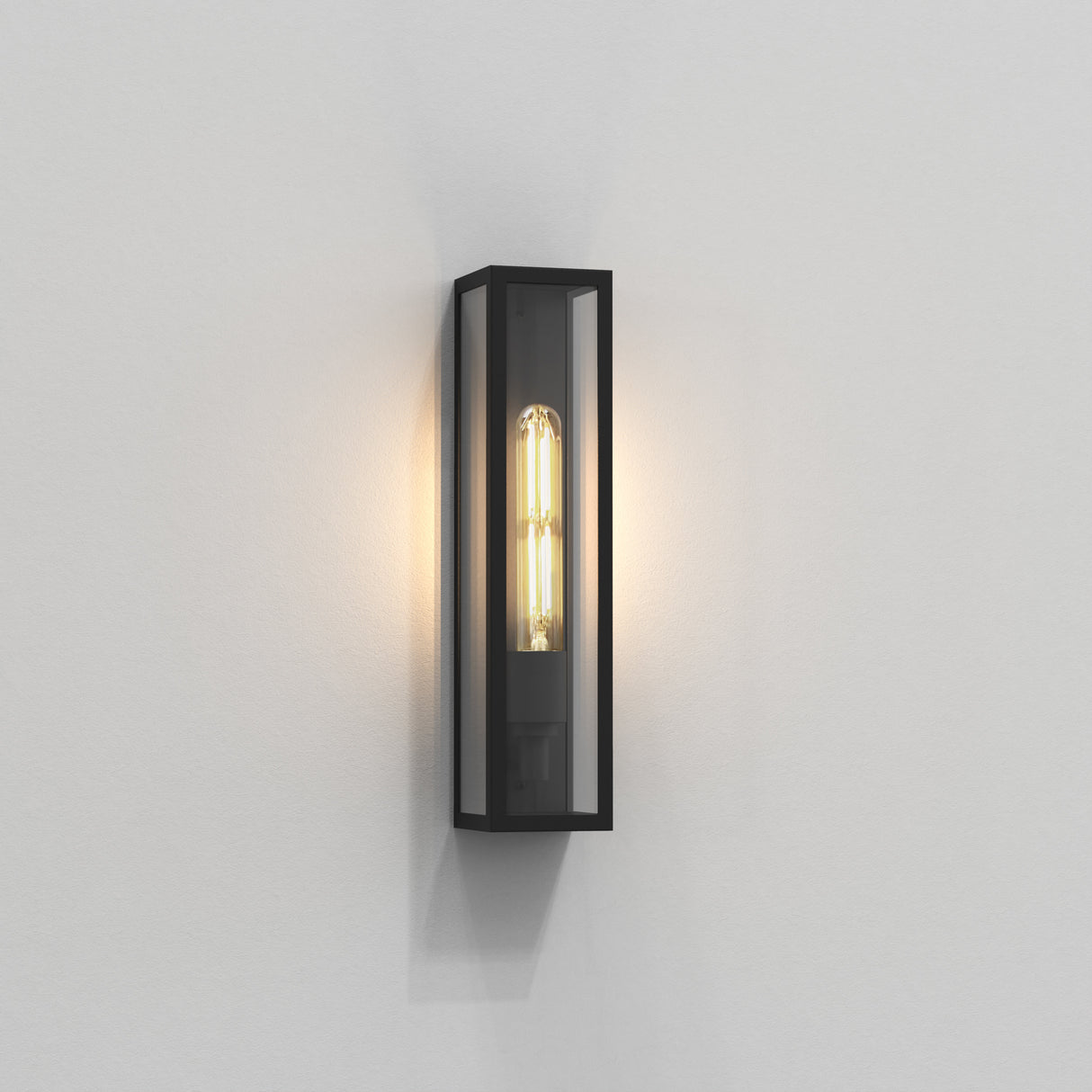 Astro Harvard Wall Textured Black Outdoor Wall Light