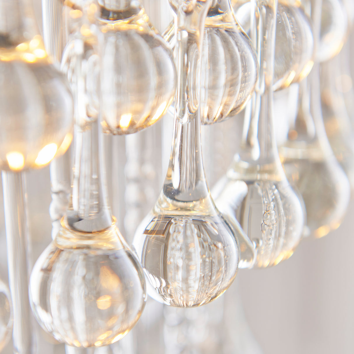 Endon Genevieve Single Chandelier Antique Brass