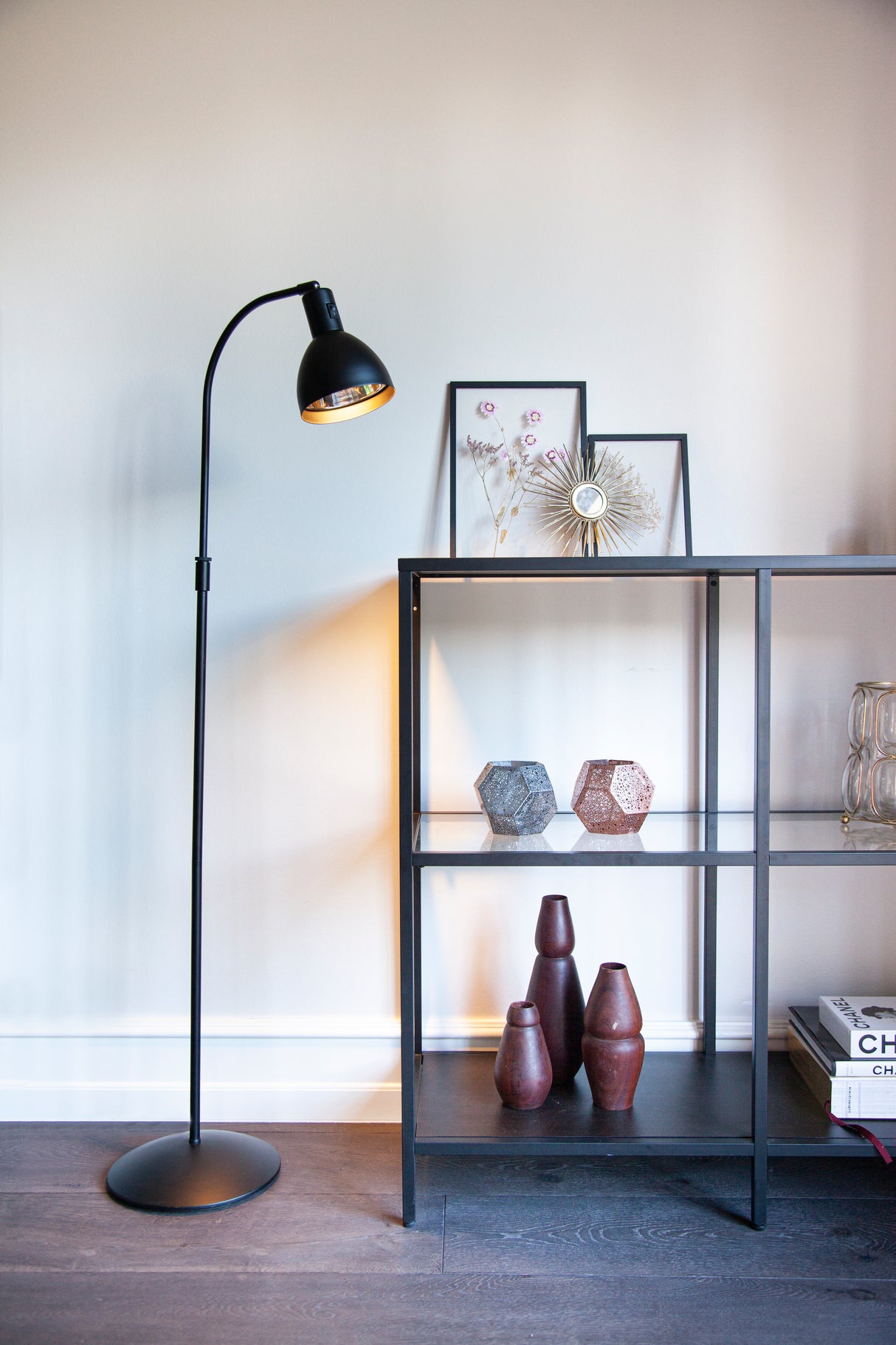 Halo Design Angora Floor Lamp Black