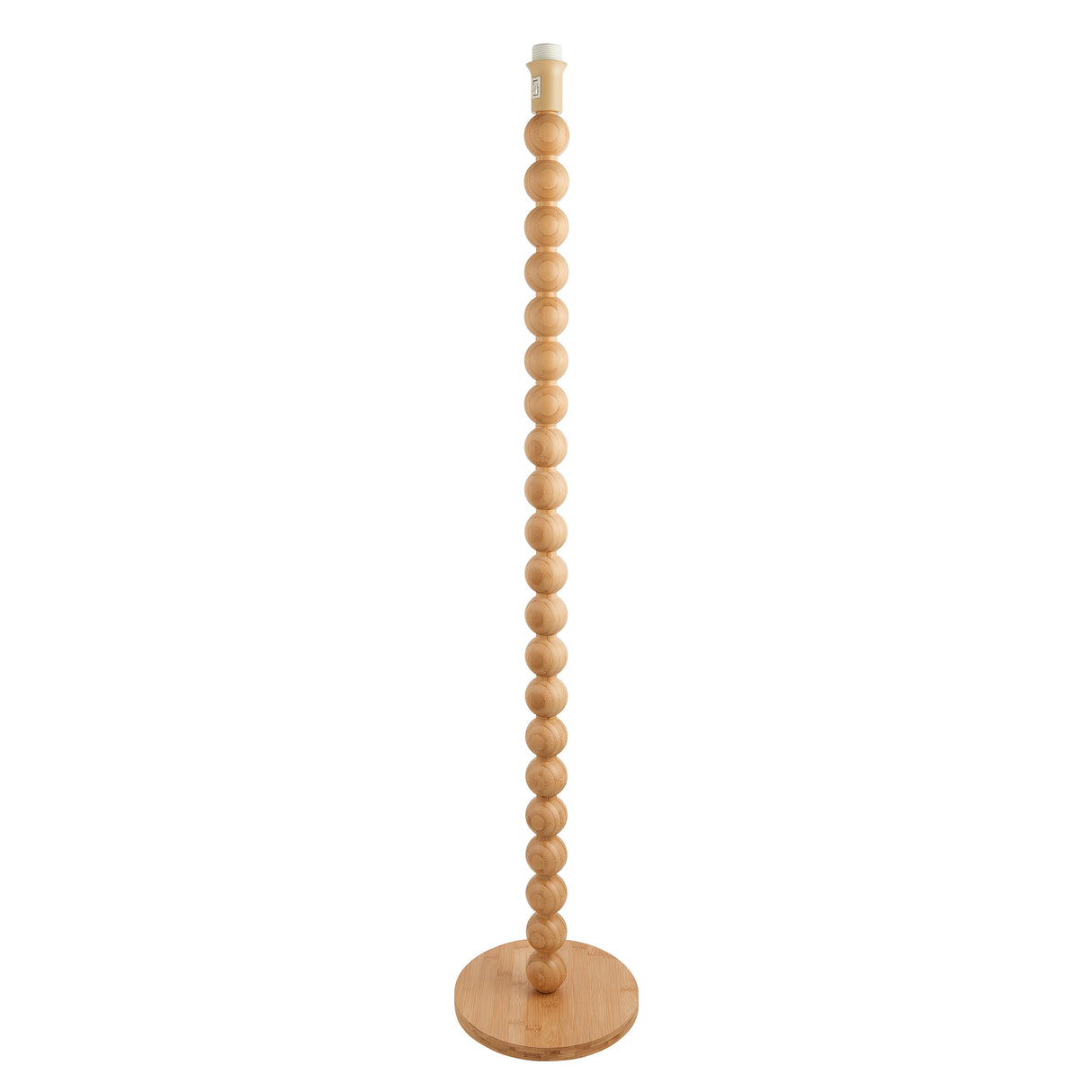 Endon Cane Floor Lamp Base Natural Bamboo