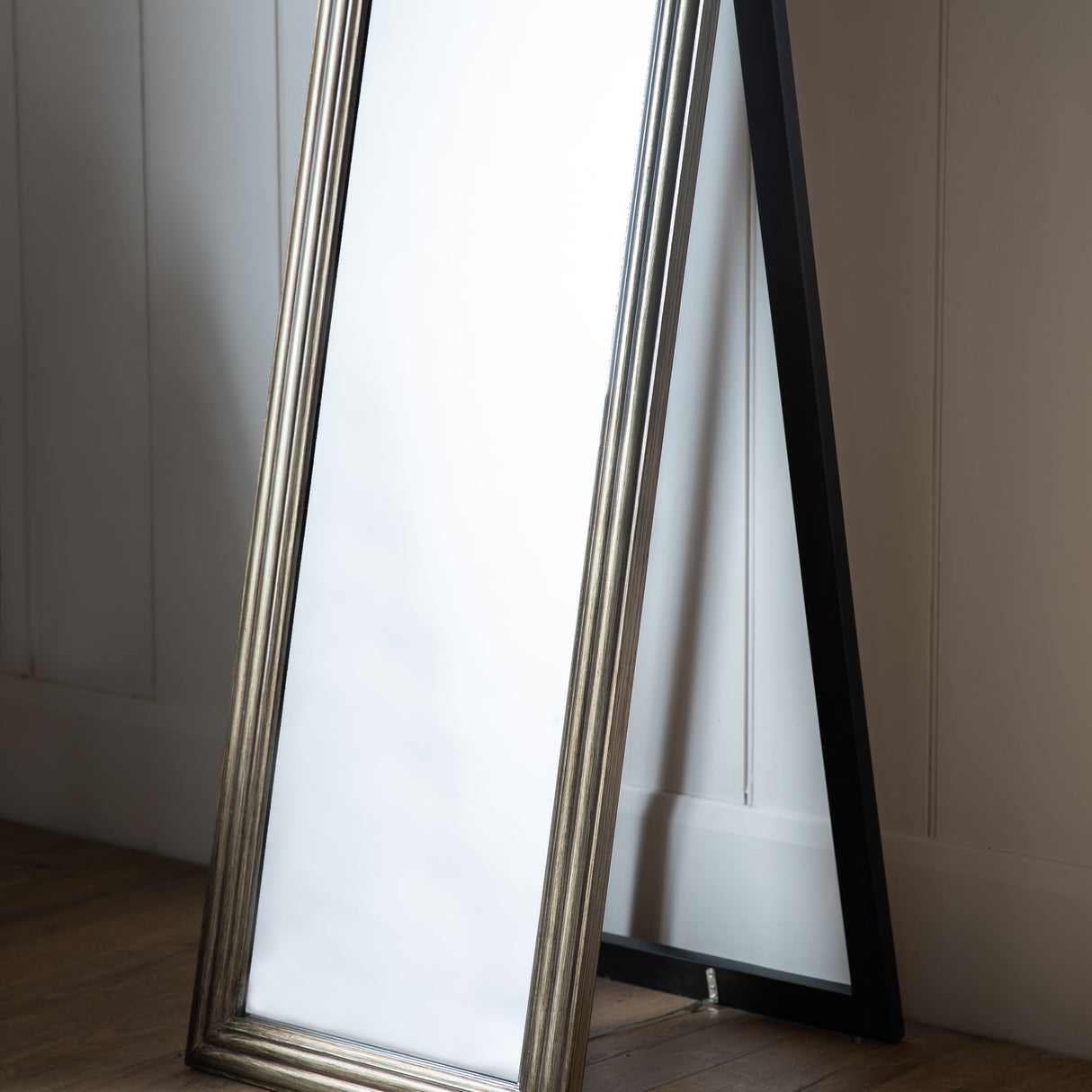 Amos Brushed brass cheval mirror – from Amos Lighting + Home