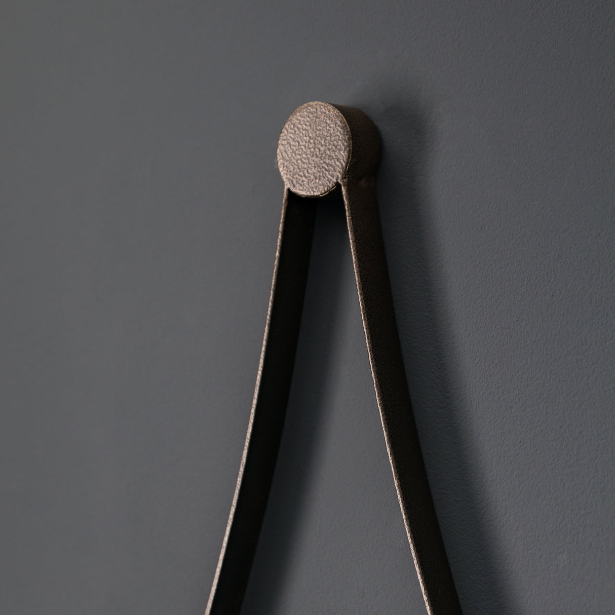 Amos Aged bronze medium round hanging mirror – from Amos Lighting + Home