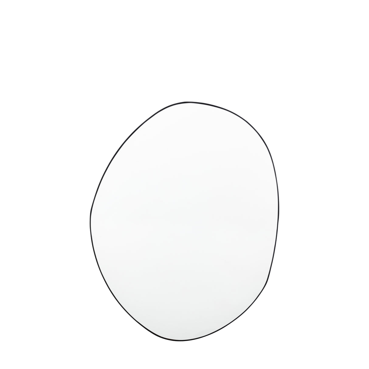 Amos Matt black oval mirror – from Amos Lighting + Home