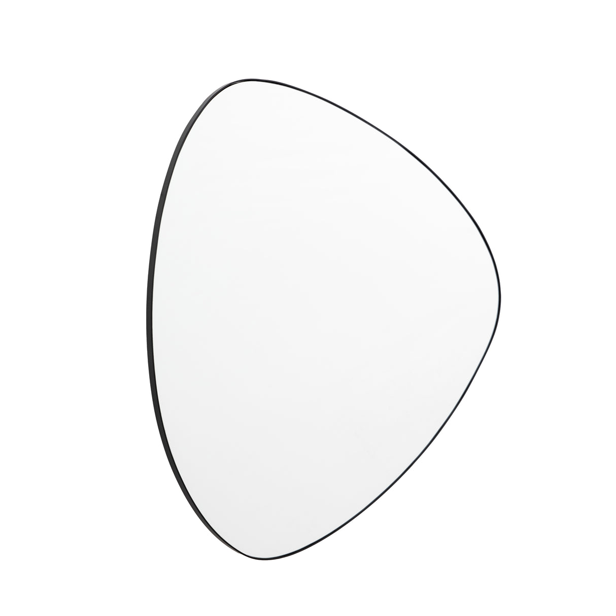 Amos Matt black large reuleaux mirror – from Amos Lighting + Home