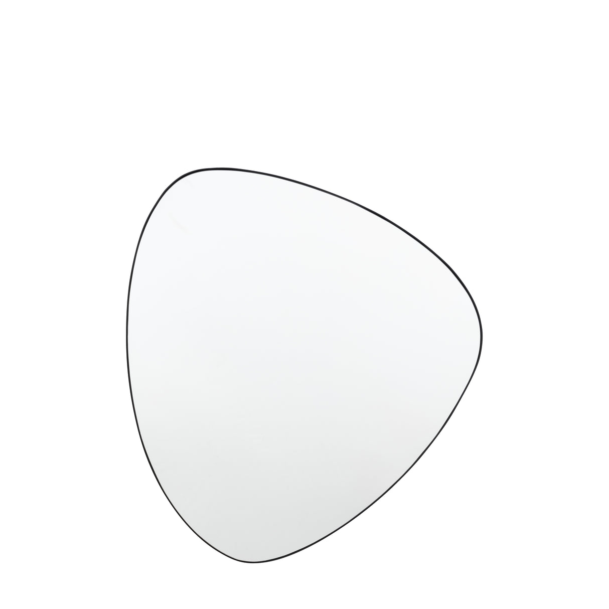 Amos Matt black large reuleaux mirror – from Amos Lighting + Home