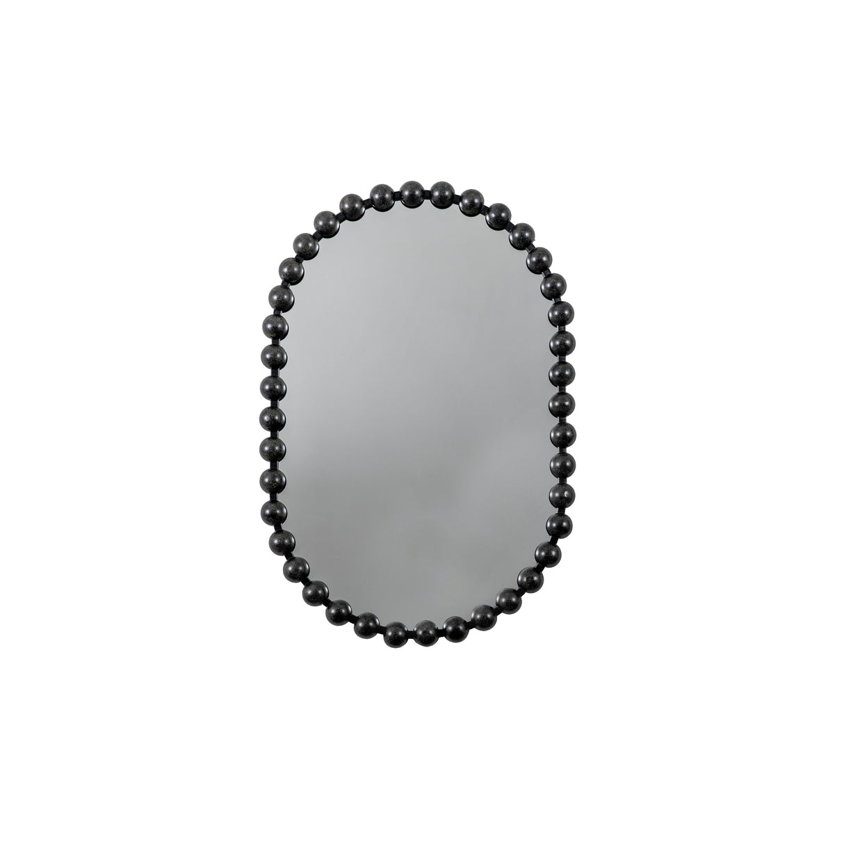 Amos Aged black ellipse mirror – from Amos Lighting + Home