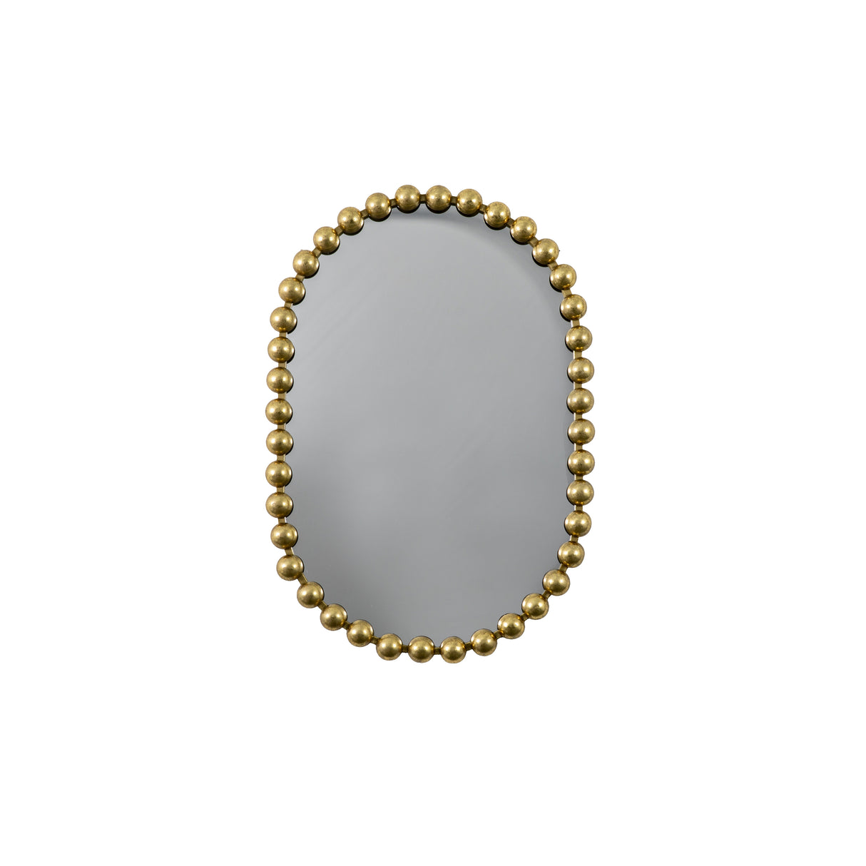 Amos Aged gold ellipse mirror – from Amos Lighting + Home