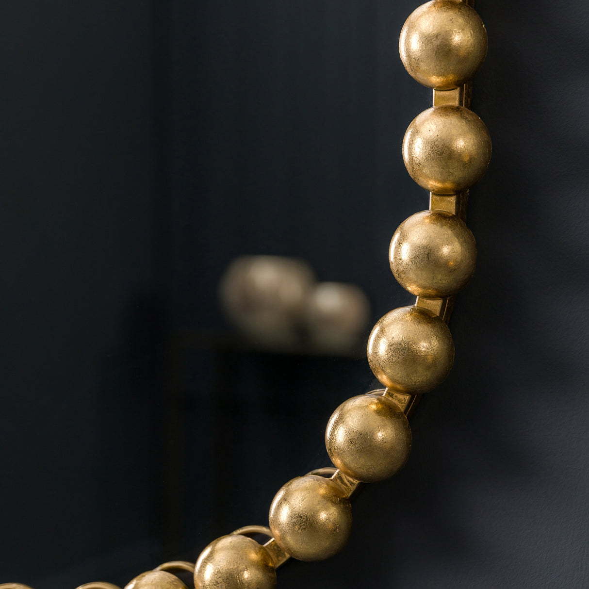 Amos Aged gold ellipse mirror – from Amos Lighting + Home