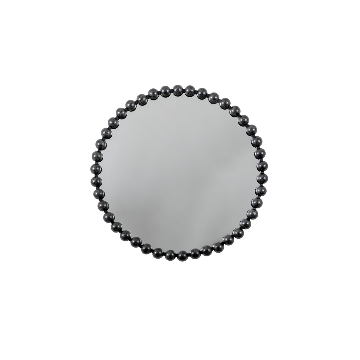 Amos Aged black round mirror – from Amos Lighting + Home