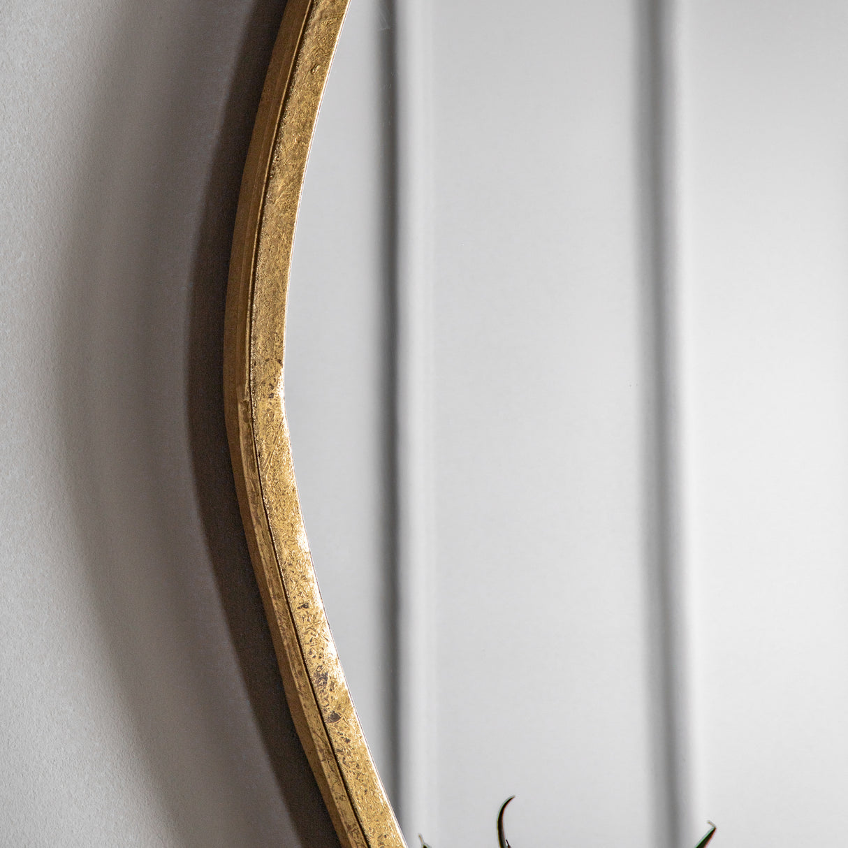 Amos Aged gold oval mirror – from Amos Lighting + Home