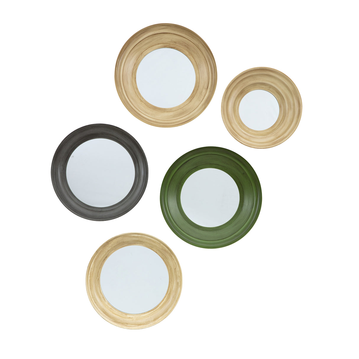 Amos 5 scatter mirror multi colour set – from Amos Lighting + Home