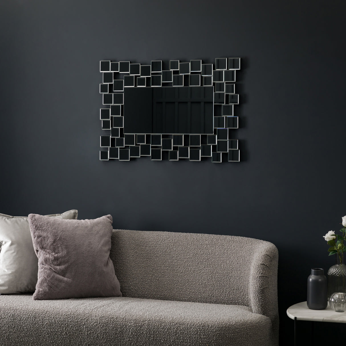 Amos Mosaic rectangular mirror – from Amos Lighting + Home