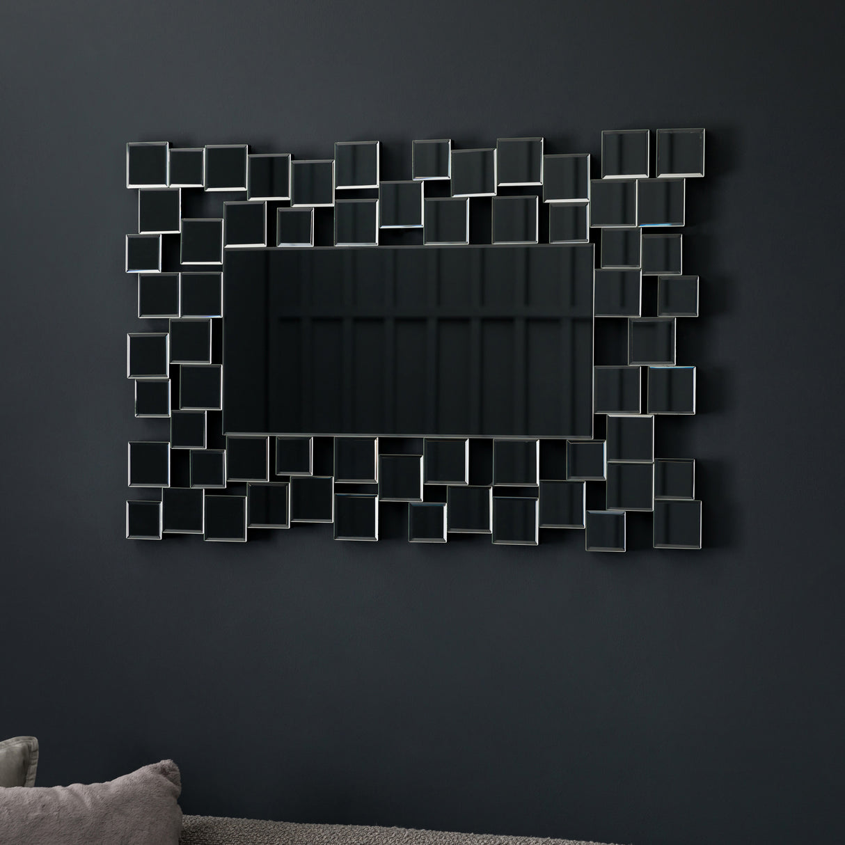 Amos Mosaic rectangular mirror – from Amos Lighting + Home