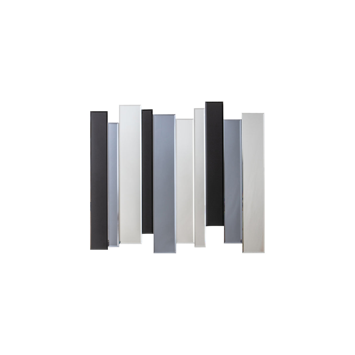 Amos Black smoked glass rectangle mirror – from Amos Lighting + Home