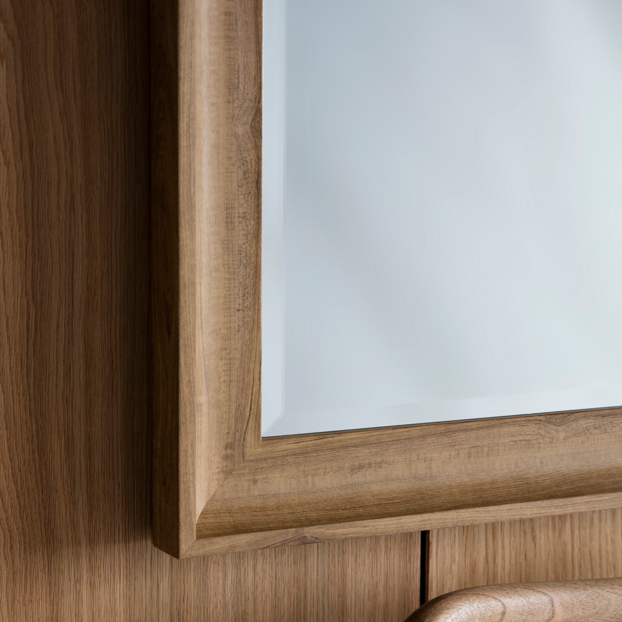 Amos Oak rectangle mirror – from Amos Lighting + Home