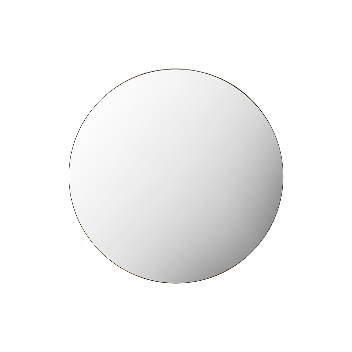 Amos Champagne gold round mirror – from Amos Lighting + Home