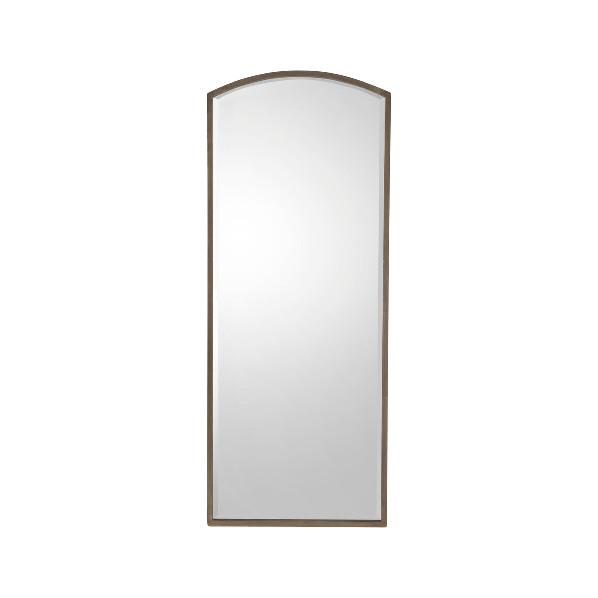 Amos Antique silver tall arch mirror – from Amos Lighting + Home
