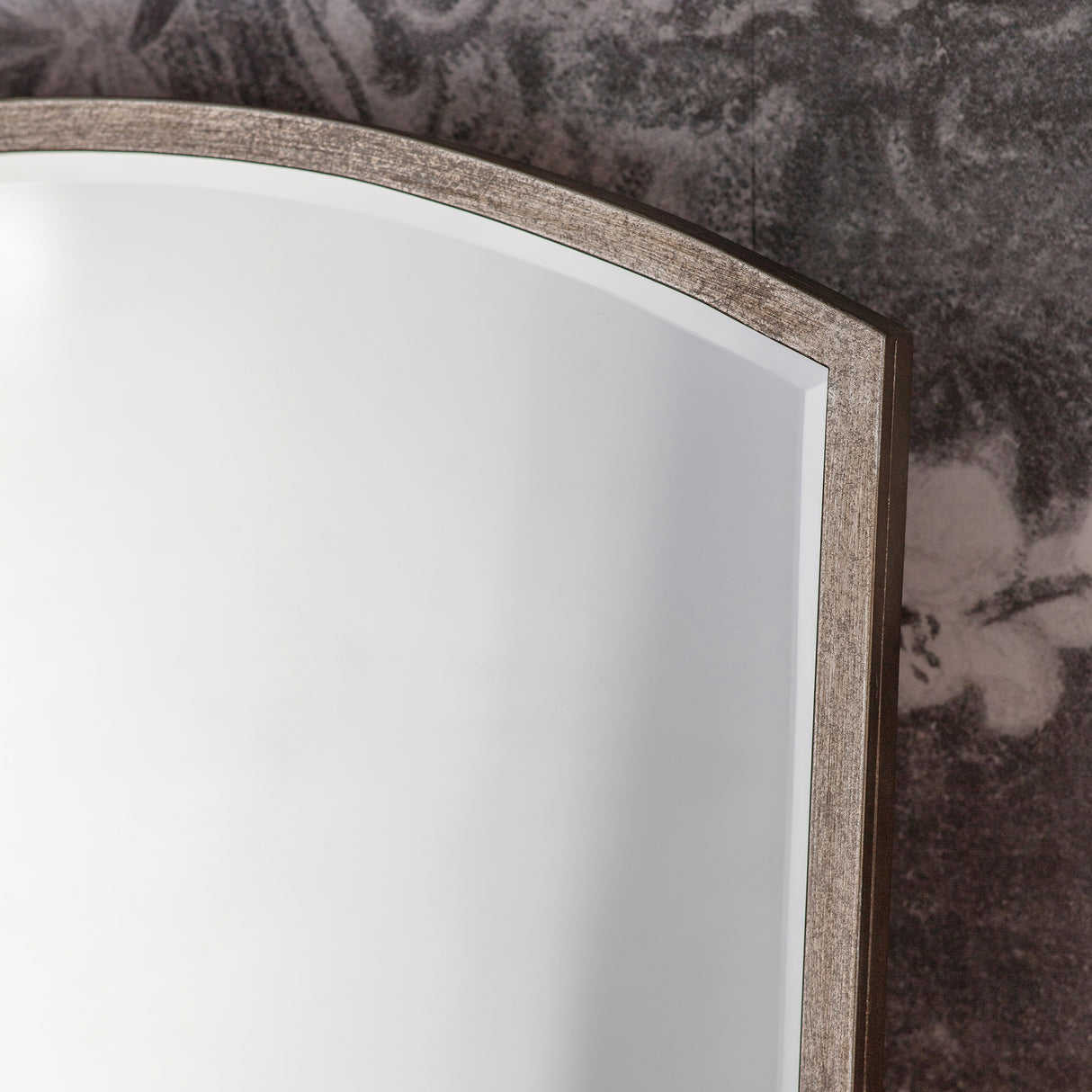 Amos Antique silver medium arch mirror – from Amos Lighting + Home