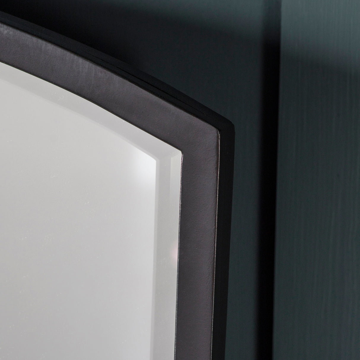 Amos Aged black tall arch mirror – from Amos Lighting + Home