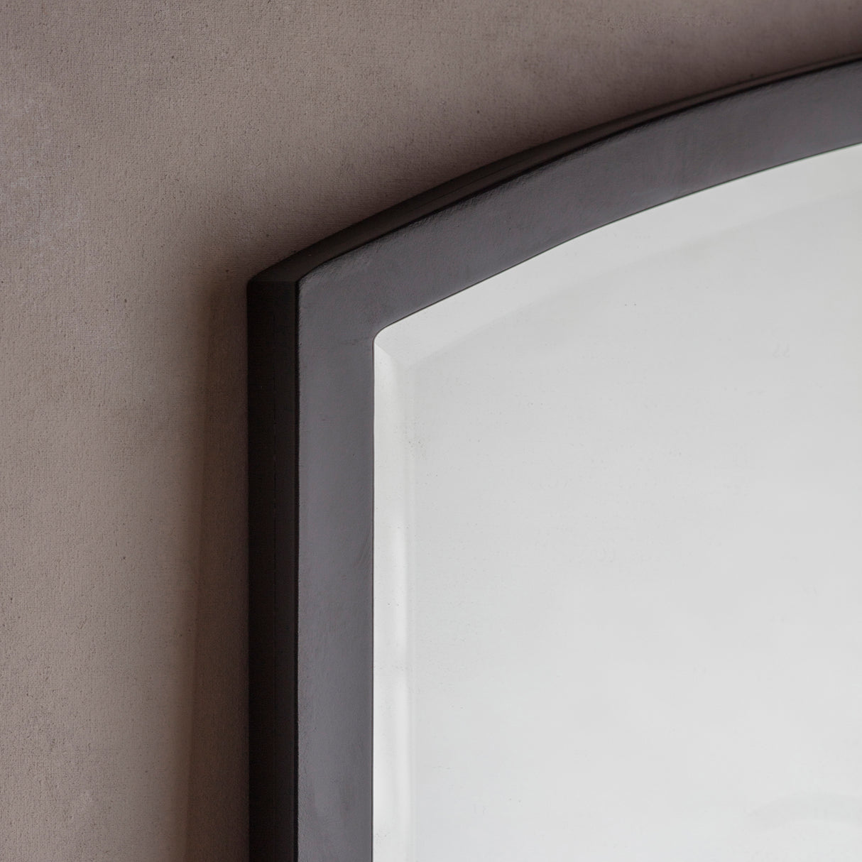 Amos Aged black tall arch mirror – from Amos Lighting + Home