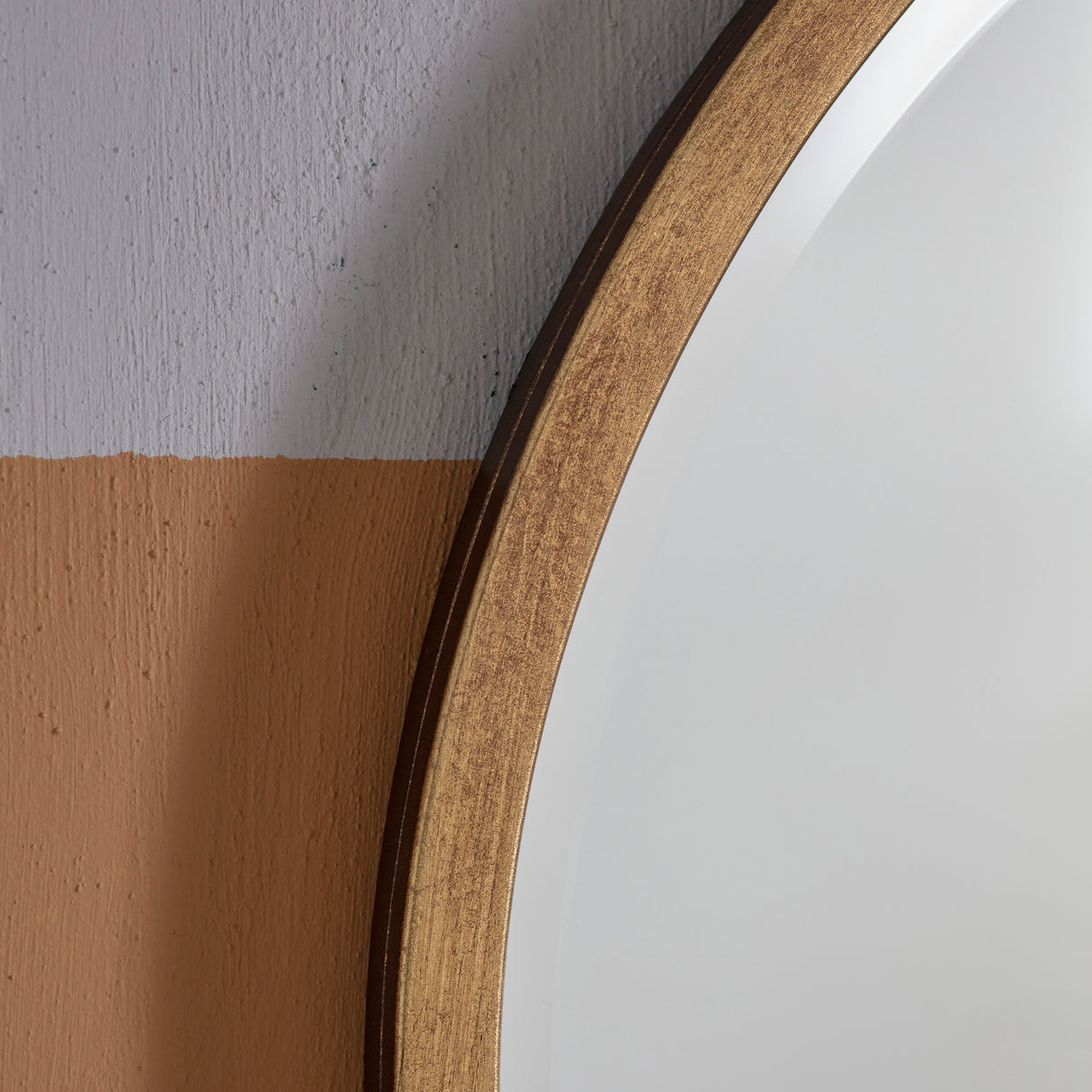Amos Antique gold medium round mirror – from Amos Lighting + Home