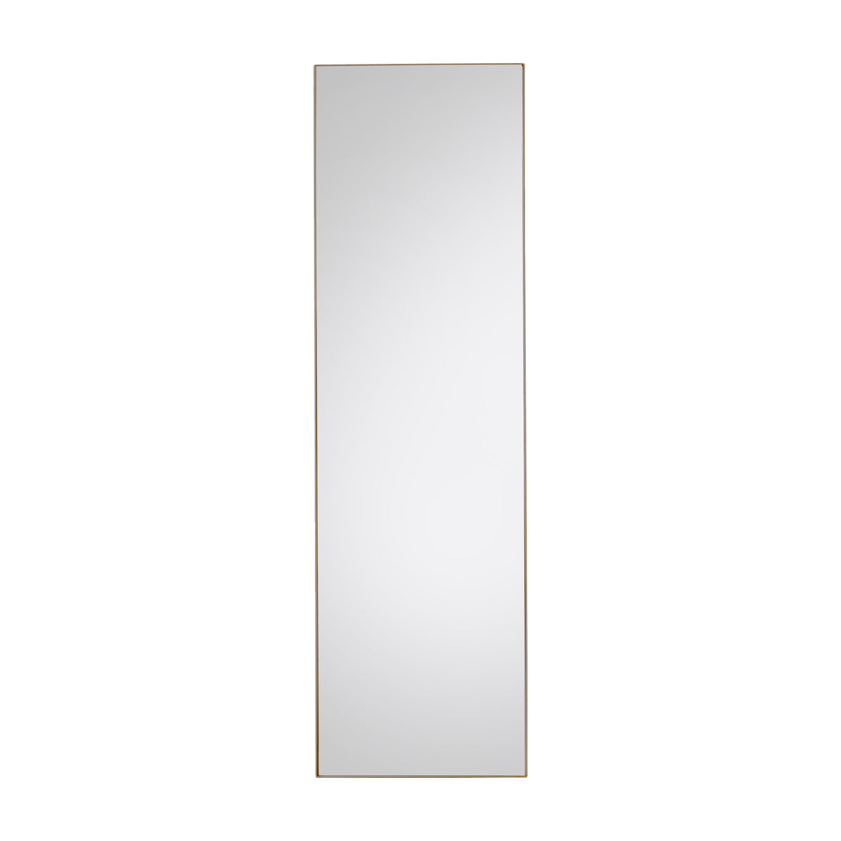 Amos Brushed bronze leaner mirror – from Amos Lighting + Home