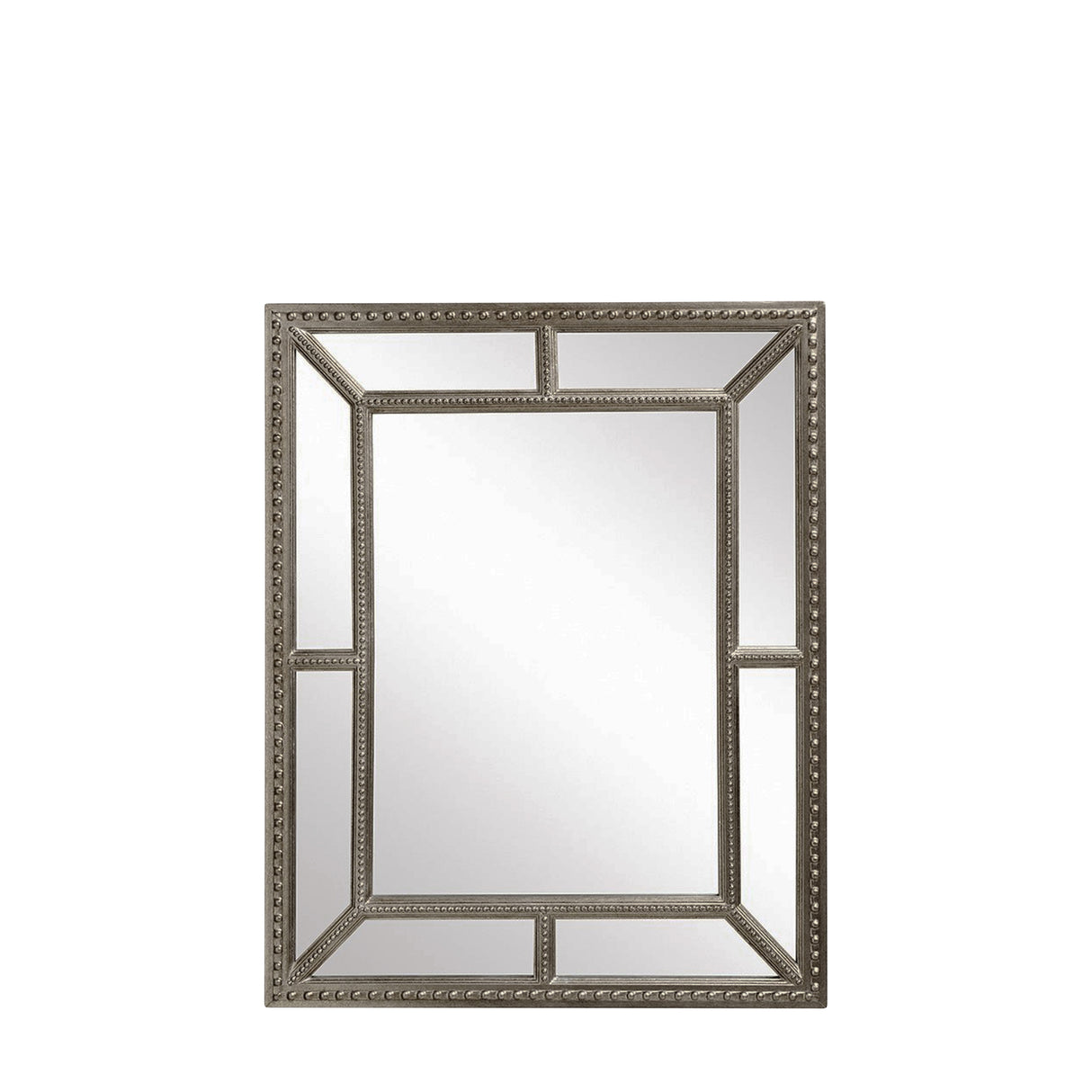 Amos Aged pewter rectangle mirror – from Amos Lighting + Home