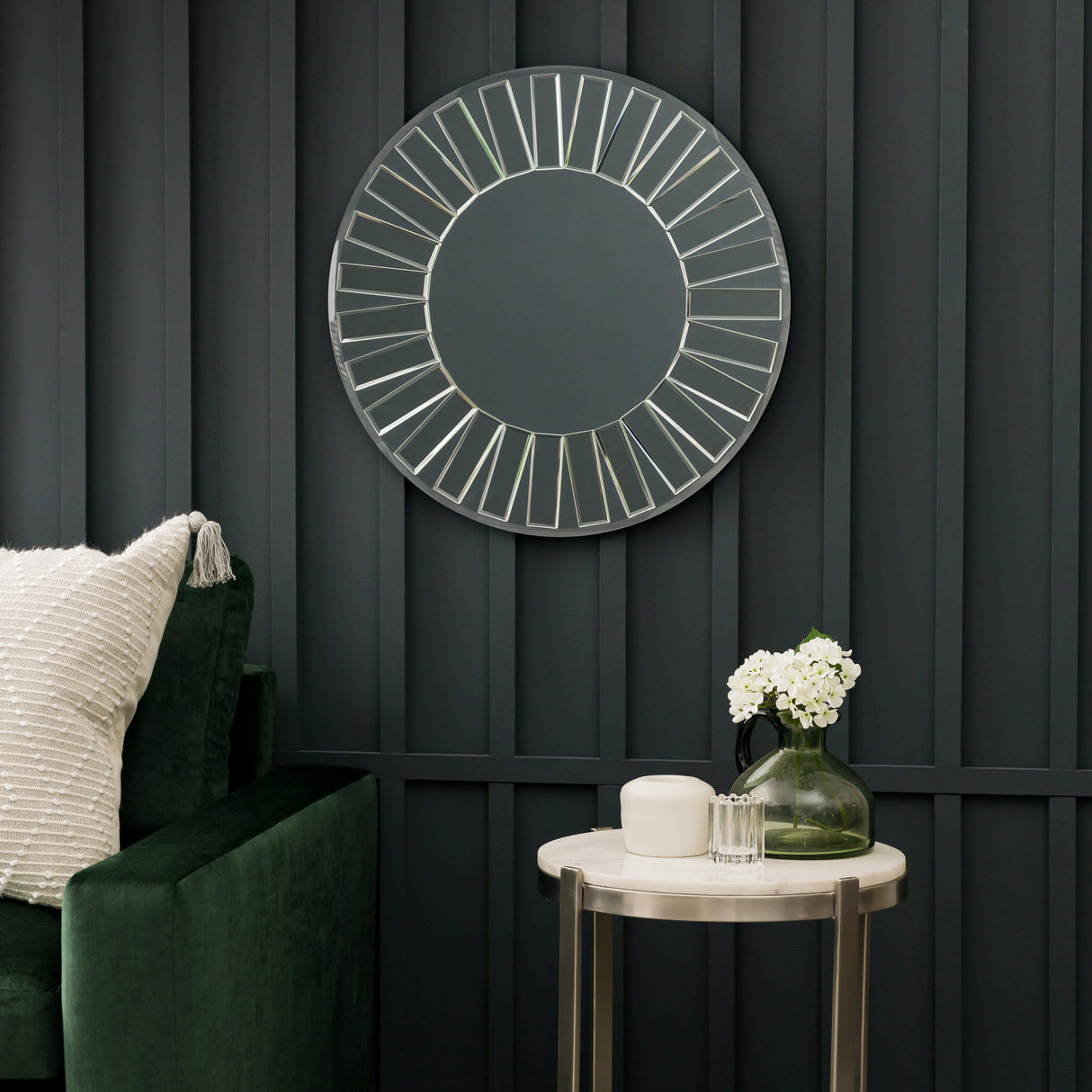 Amos Mosaic round mirror – from Amos Lighting + Home