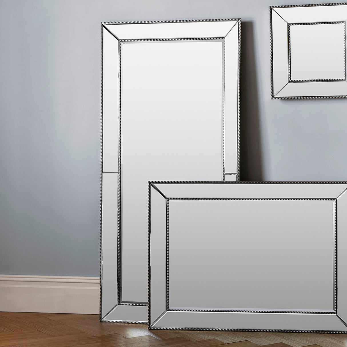 Amos Mirrored frame leaner mirror – from Amos Lighting + Home