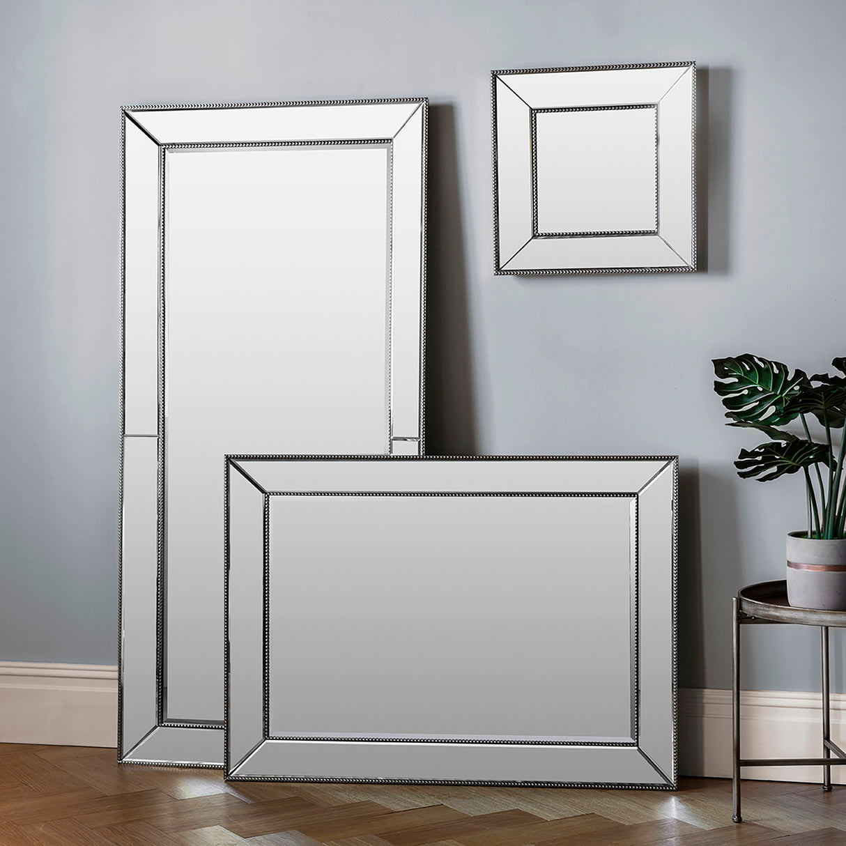 Amos Mirrored frame leaner mirror – from Amos Lighting + Home
