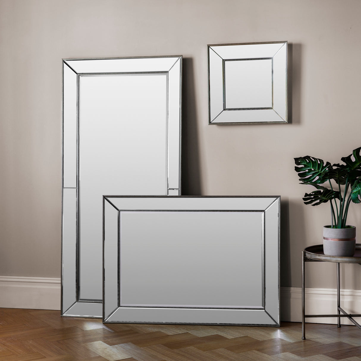 Amos Mirrored frame leaner mirror – from Amos Lighting + Home