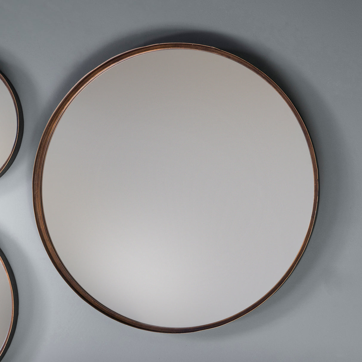 Amos Aged bronze twin pack deep framed large mirrors – from Amos Lighting + Home
