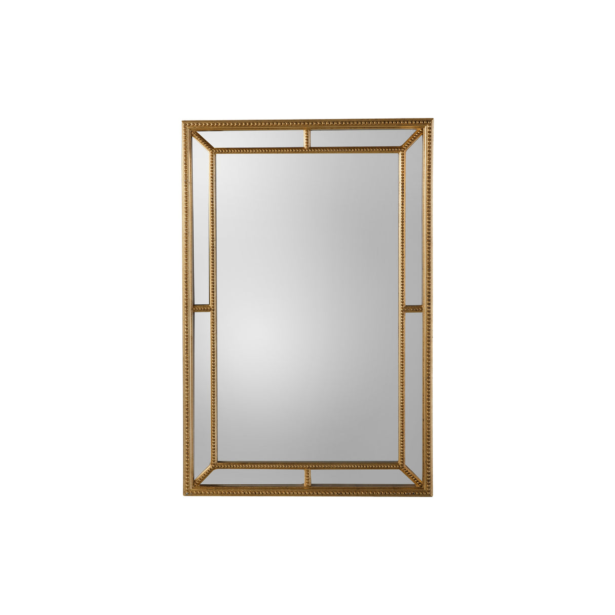 Amos Antique gold rectangular mirror – from Amos Lighting + Home