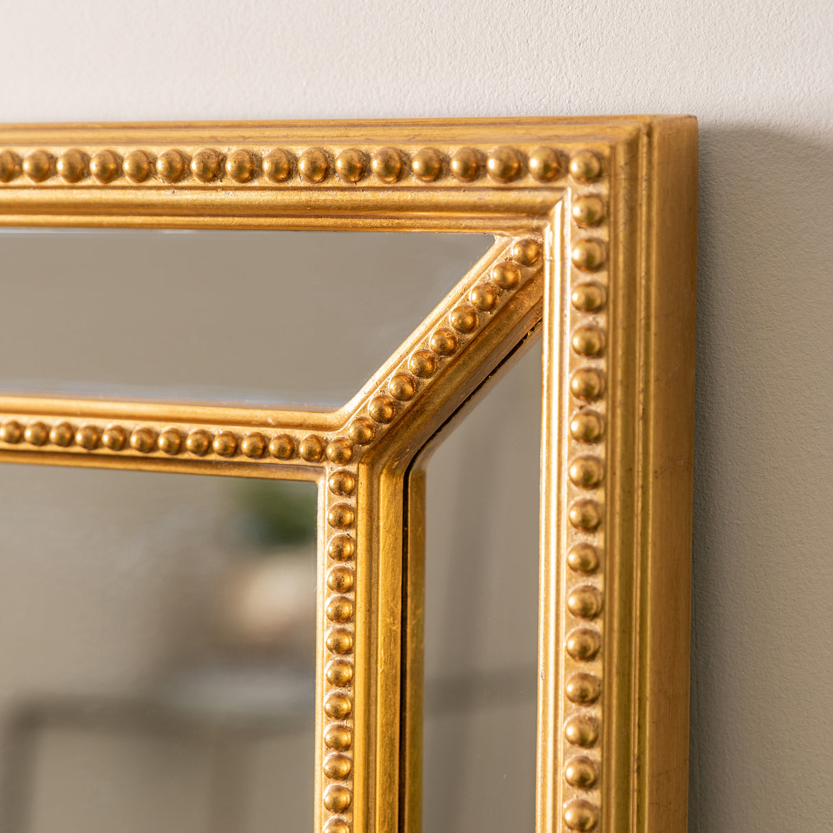 Amos Antique gold rectangular mirror – from Amos Lighting + Home