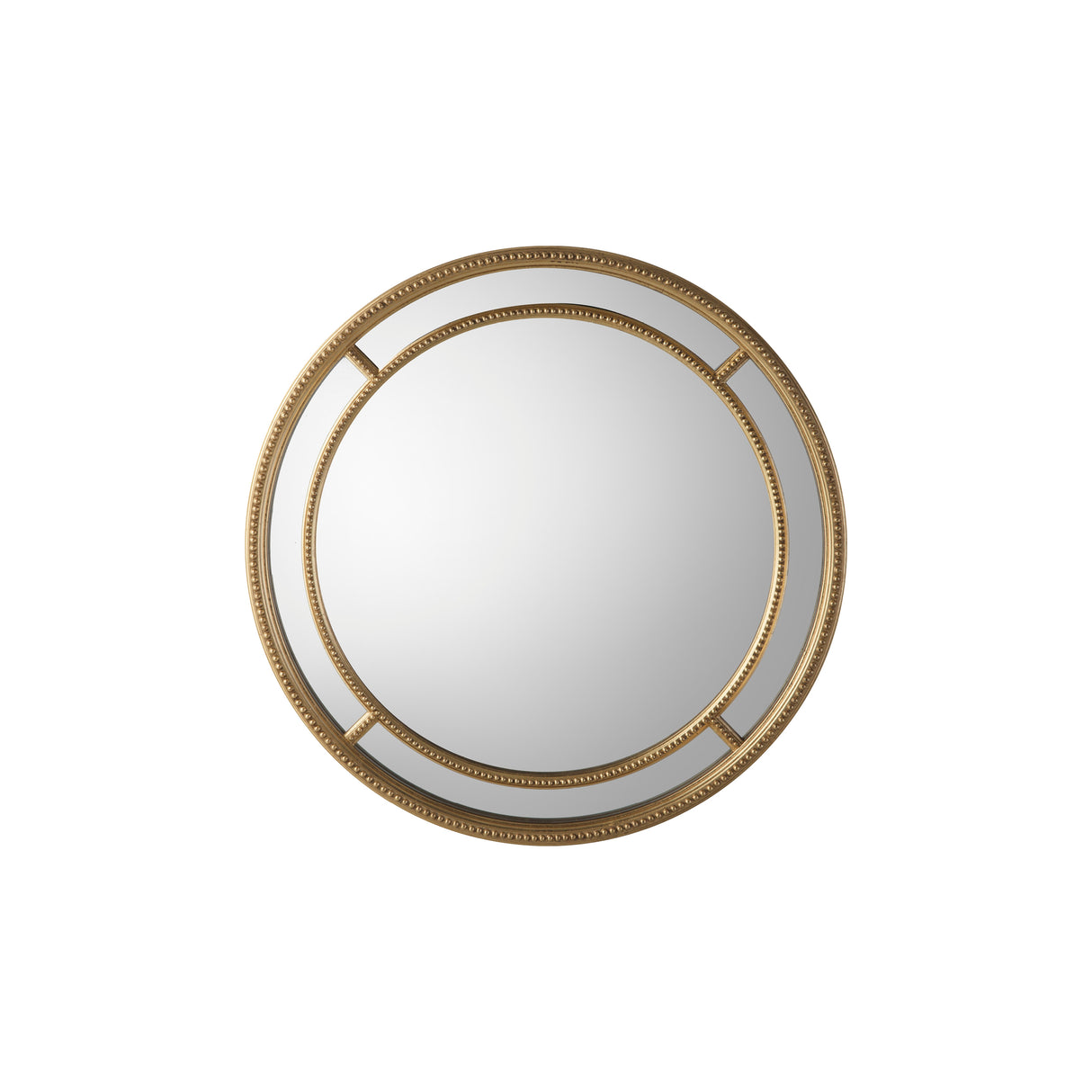 Amos Antique gold round mirror – from Amos Lighting + Home