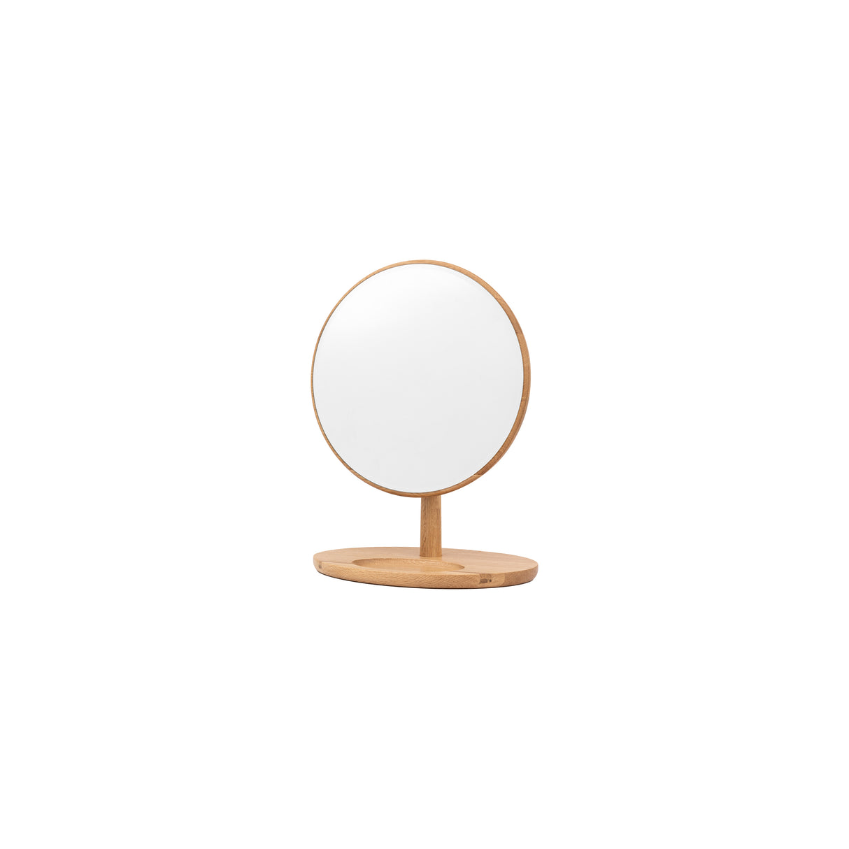 Amos Natural oak table top mirror – from Amos Lighting + Home