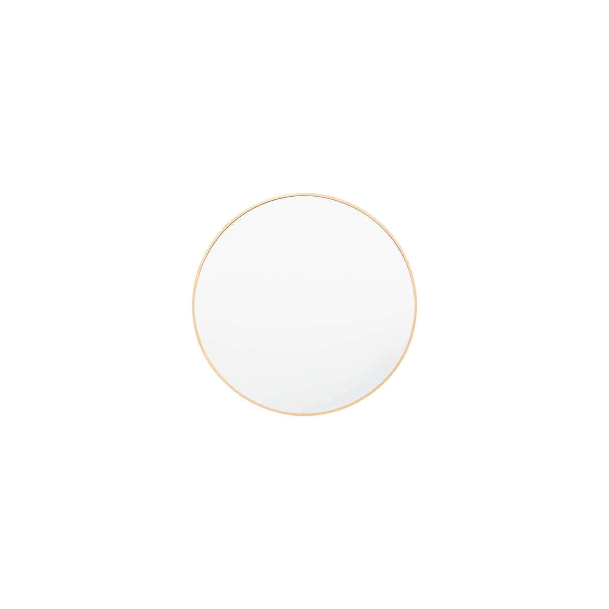 Amos Gold round delicate frame mirror – from Amos Lighting + Home