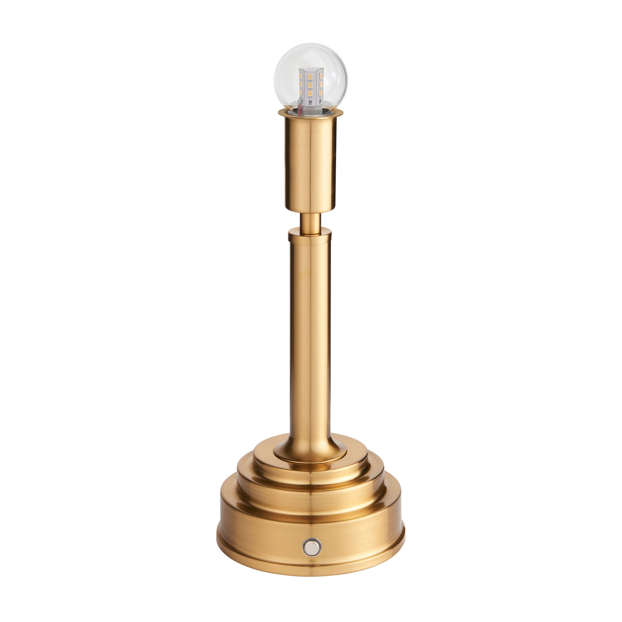 Endon Upton Rechargeable Table Lamp Base Aged Brass
