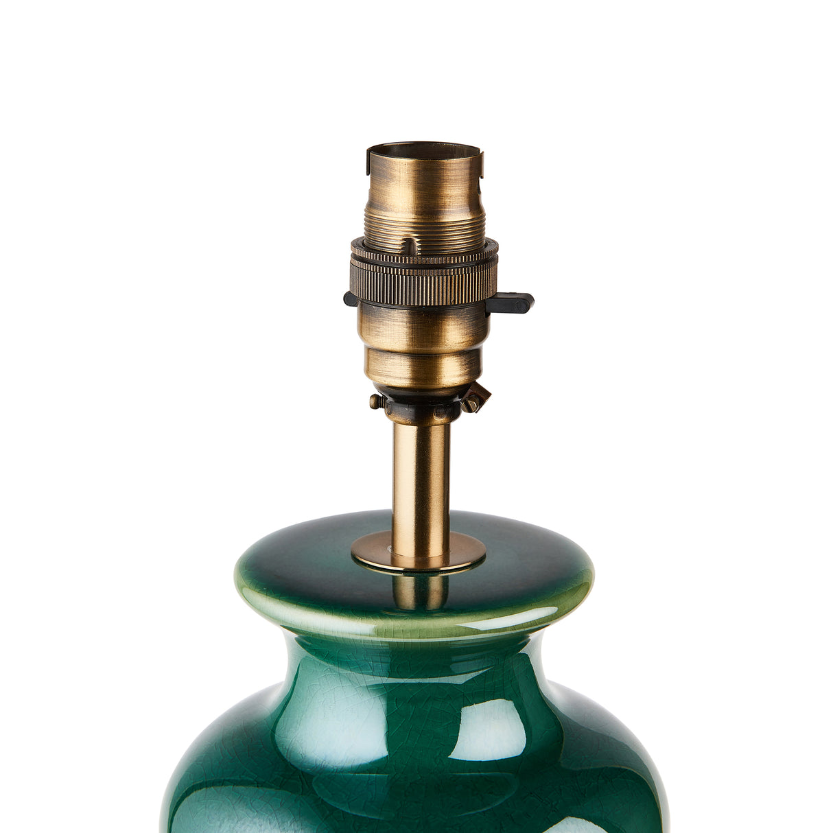 Endon Monroe Table Lamp Base Green