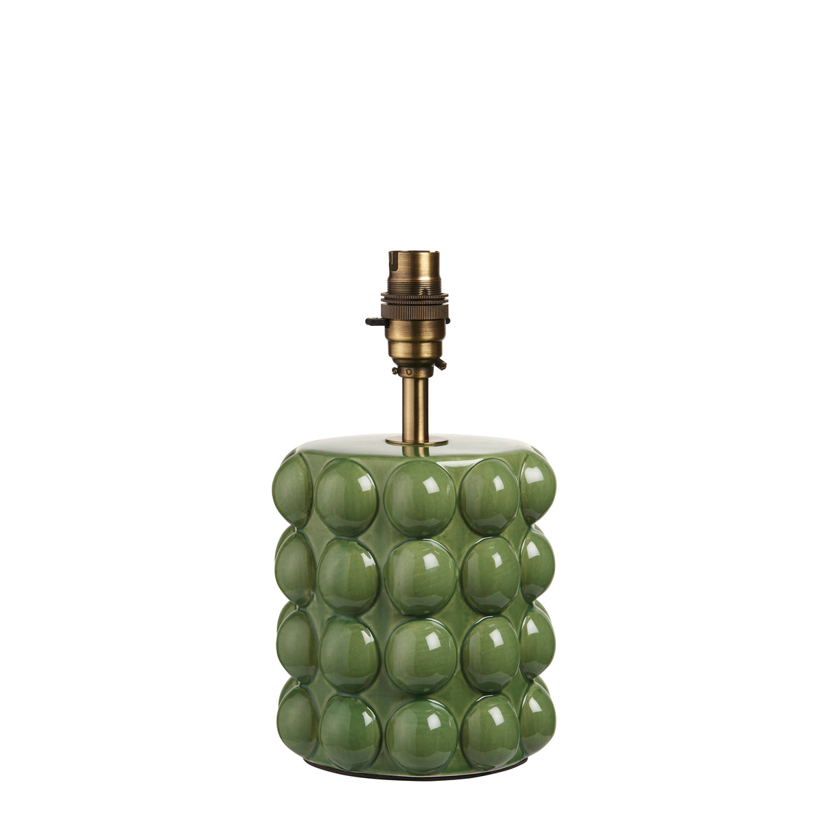 Endon Bobble Table Lamp Base Olive Green