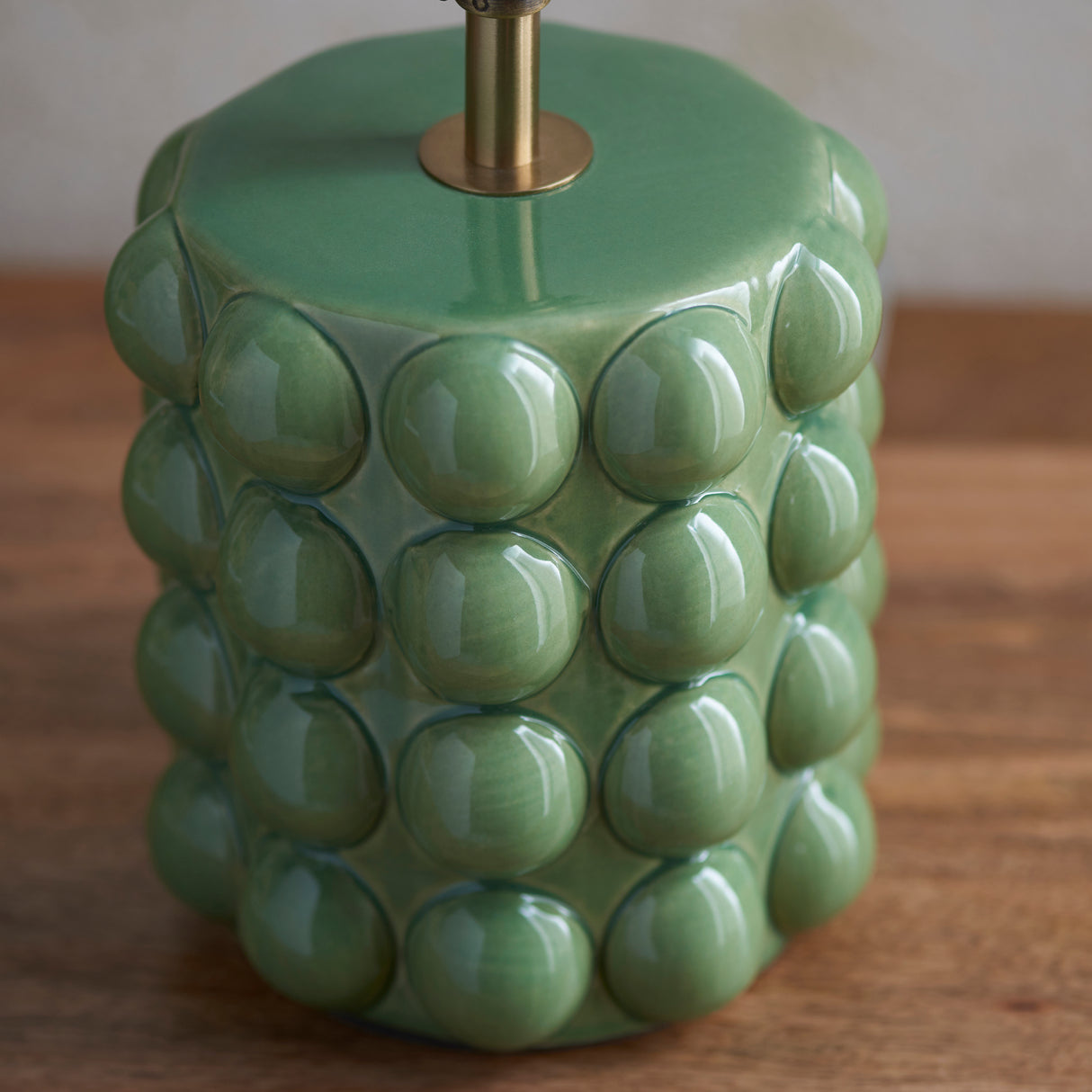 Endon Bobble Table Lamp Base Olive Green